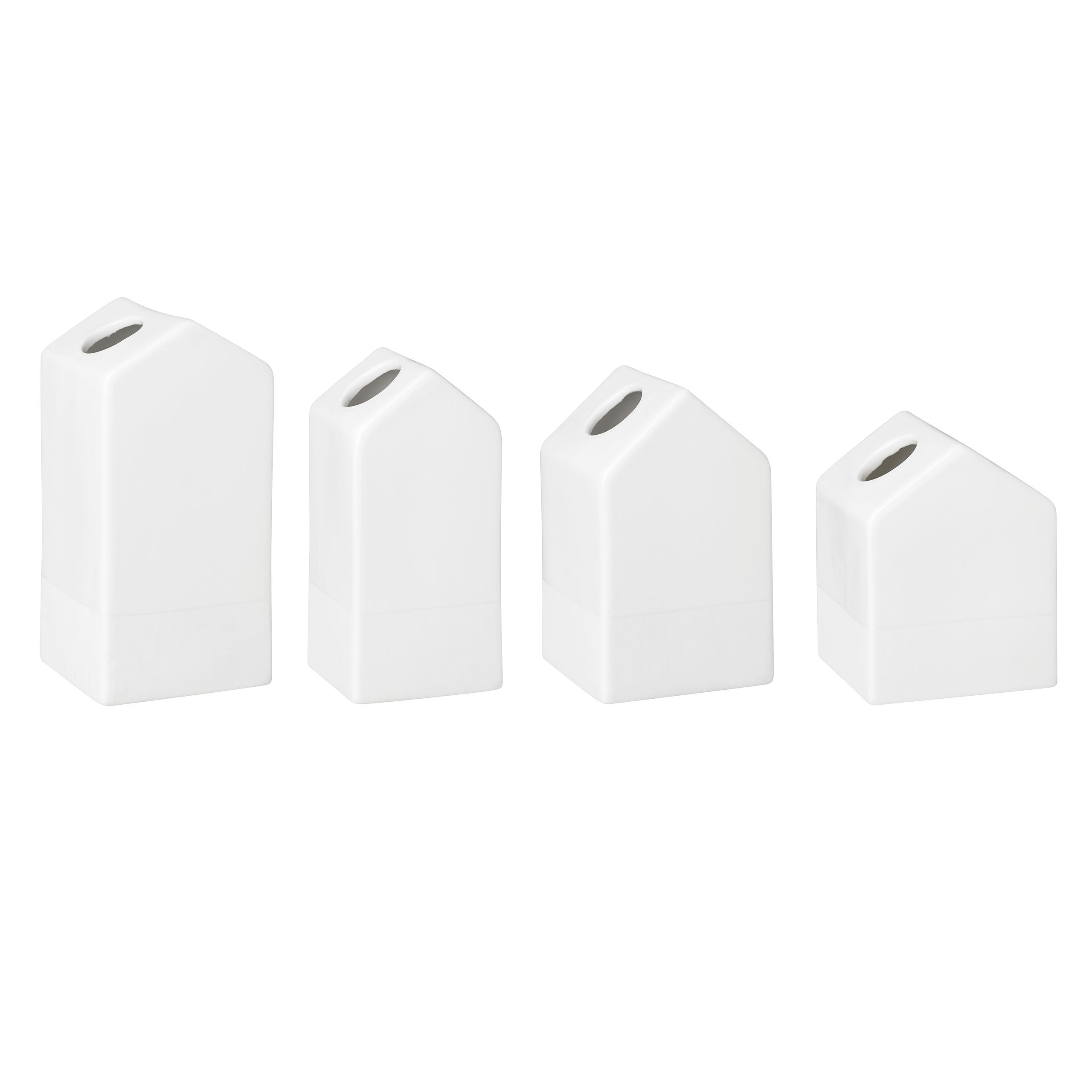 Vase "Zuhause" im 4er-Set
