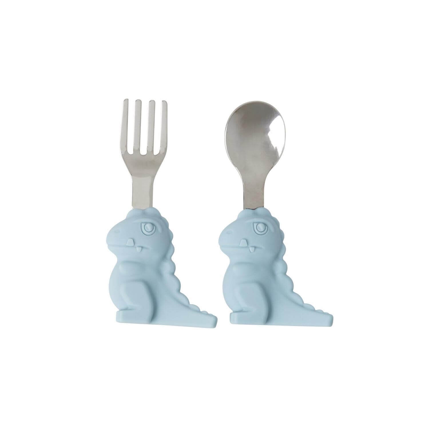 Kinderbesteck "Dino" (Blau)