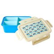 Lunchbox mit 3 Fächern "Cars" (Blau)
