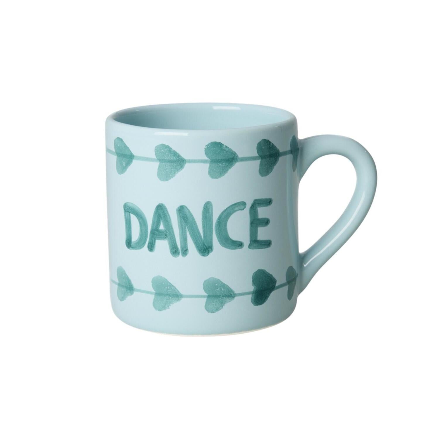 Tasse aus Keramik "Dance" - 420 ml (Blau) Rice