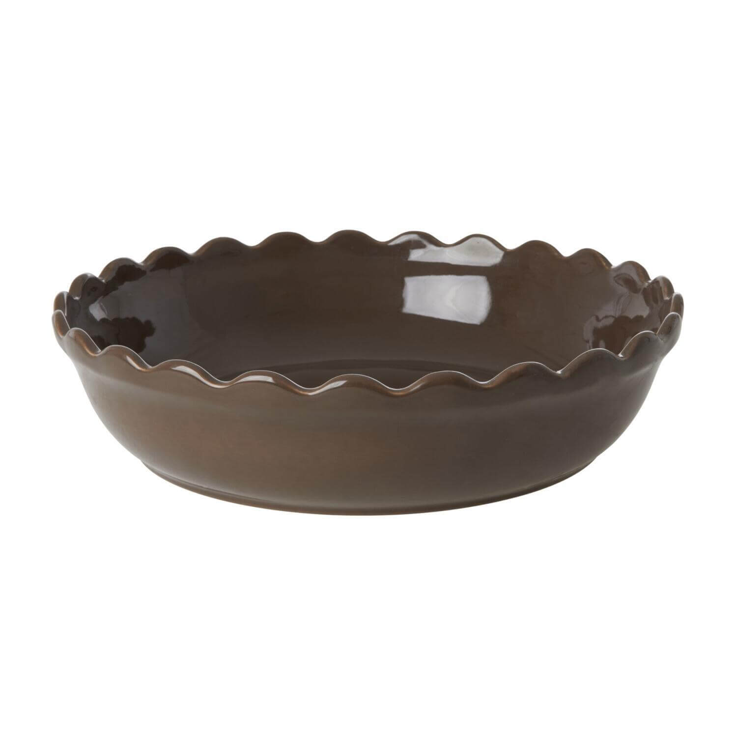 Runde Kuchenbackform - Groß (Schokoladenbraun) Rice