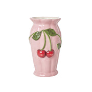 Vase aus Keramik "Cherry" - 11x20 cm (Pink)