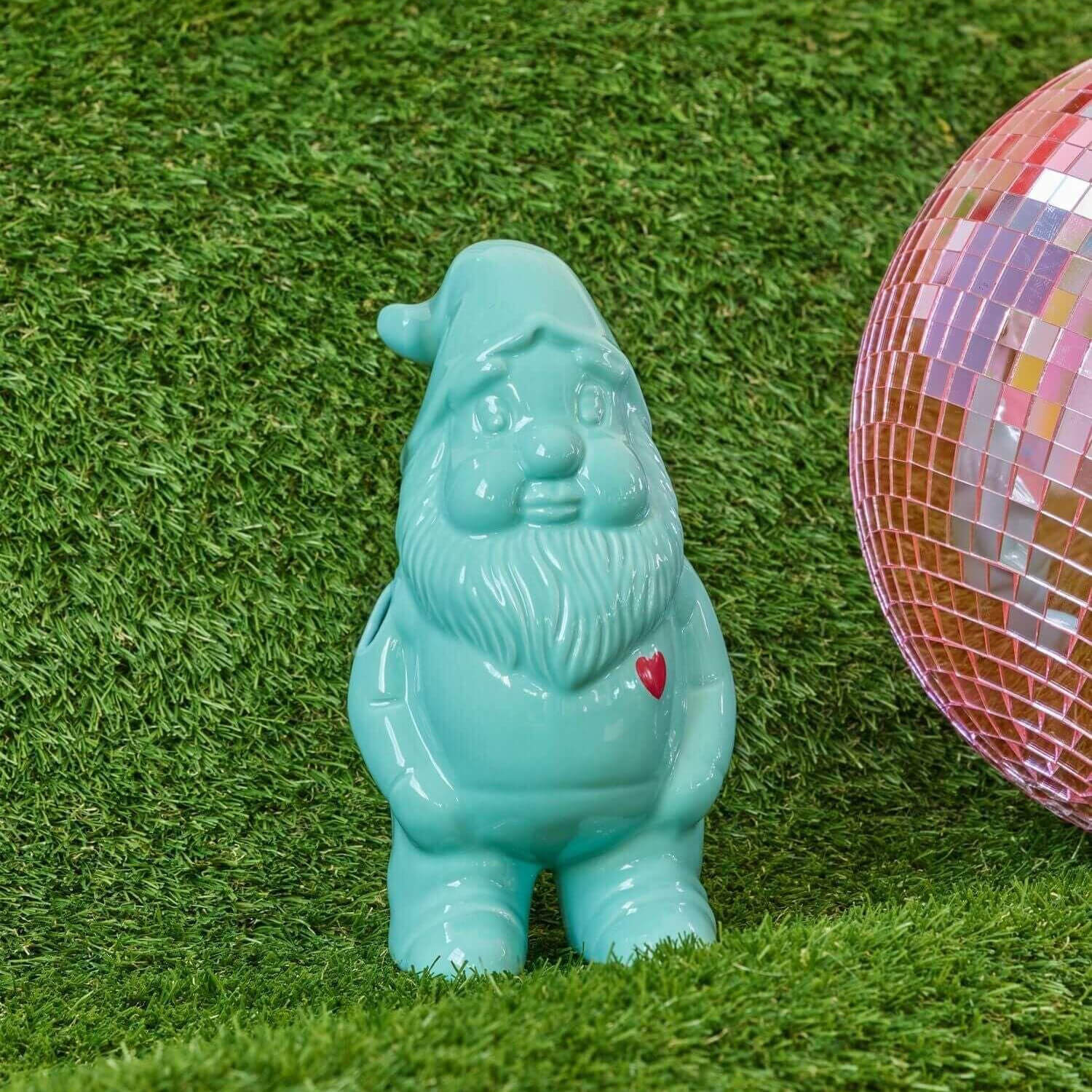 Keramikzwerg "Love Therapy Gnome" - S (Mint) Rice