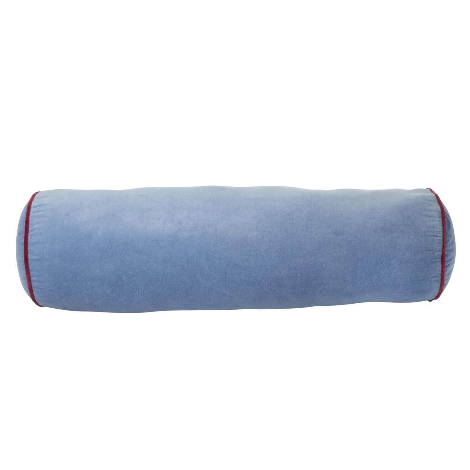 Nackenrolle aus Samt - Groß (Gendarme Blue) Rice