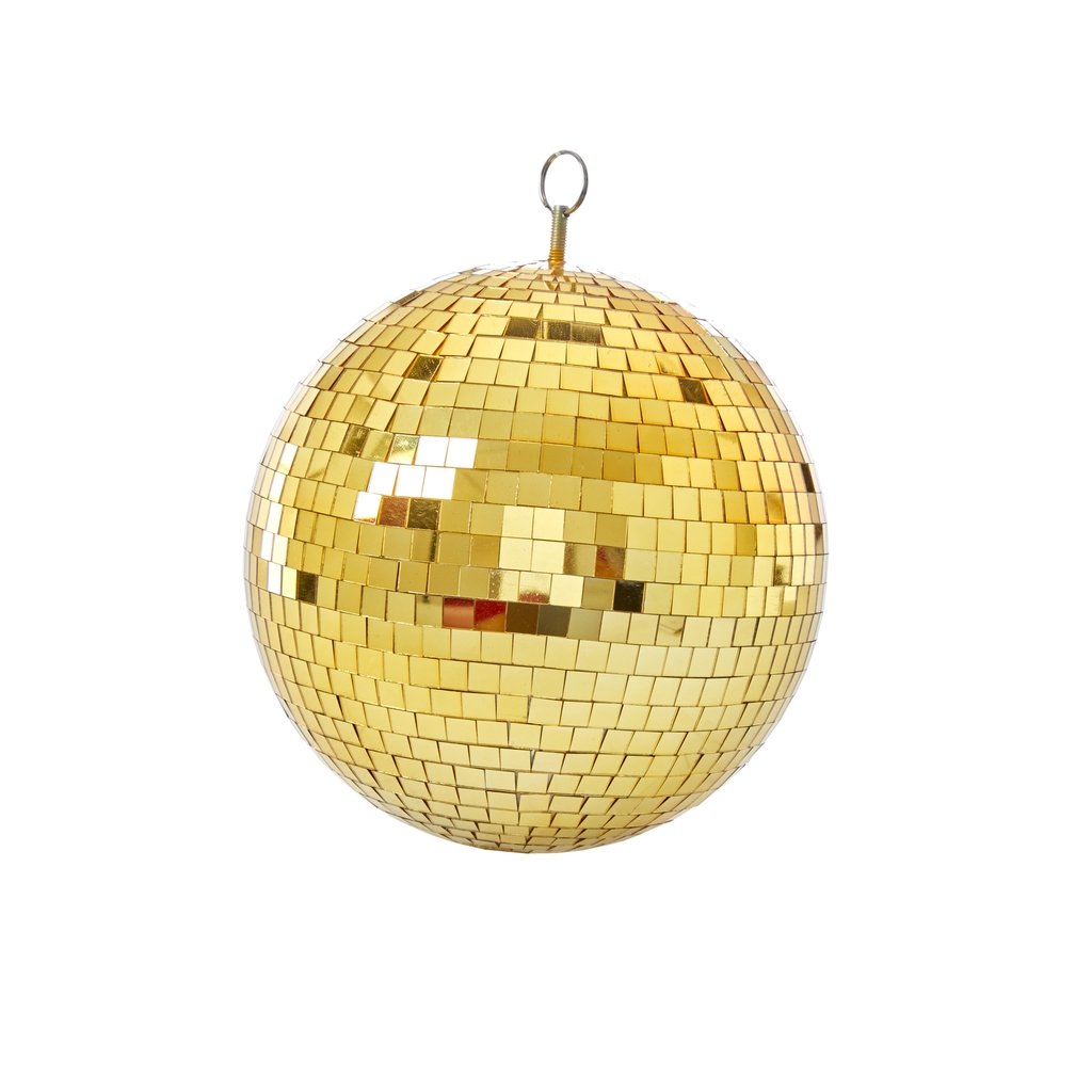 Anhänger "Disco Ball" - L (Gold)