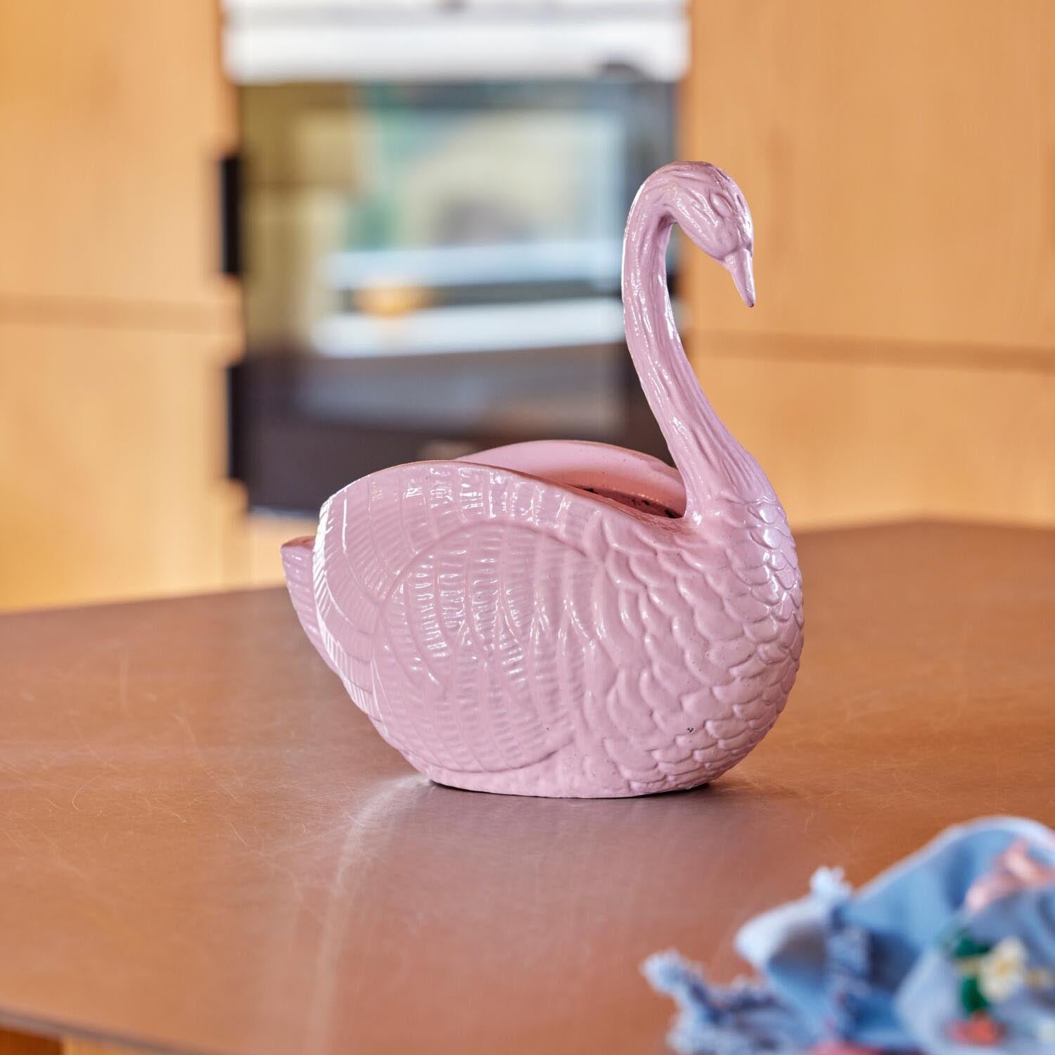Blumentopf "Swan" - 21x9,5x23 cm (Pink)