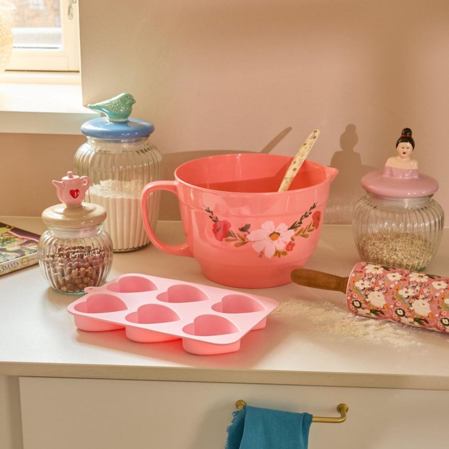 Glasgeföß "Lady" - M (Rosa)