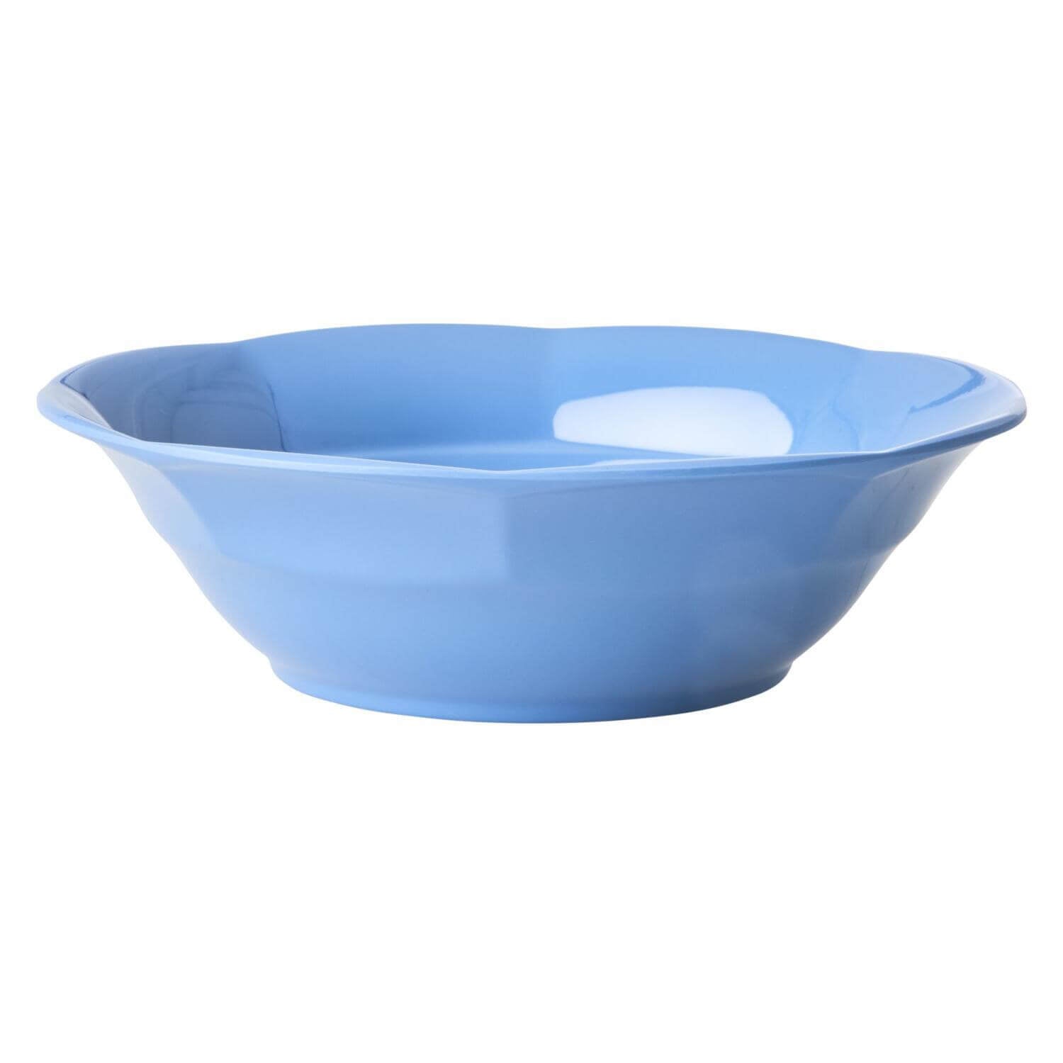 Melamin Suppenteller (Gendarme Blue) Rice