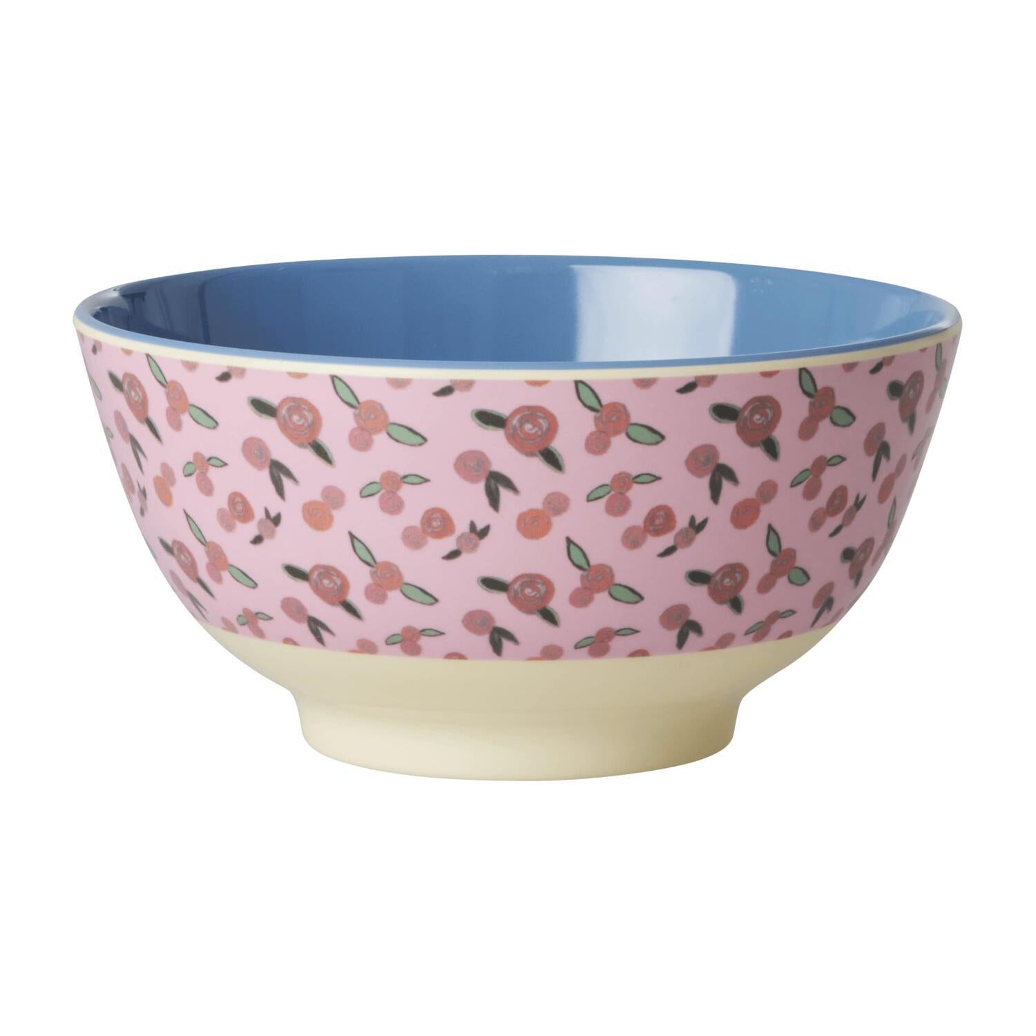 Melamin Schale "A Rose is A Rose" - 700 ml (Bunt)