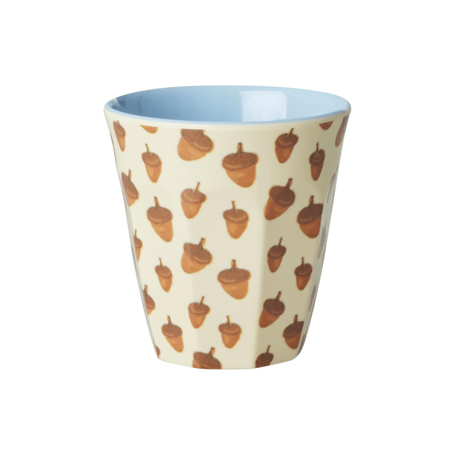 Melamin Tasse "Happy Forest" - Set 6-tlg. (Blau/Bunt)
