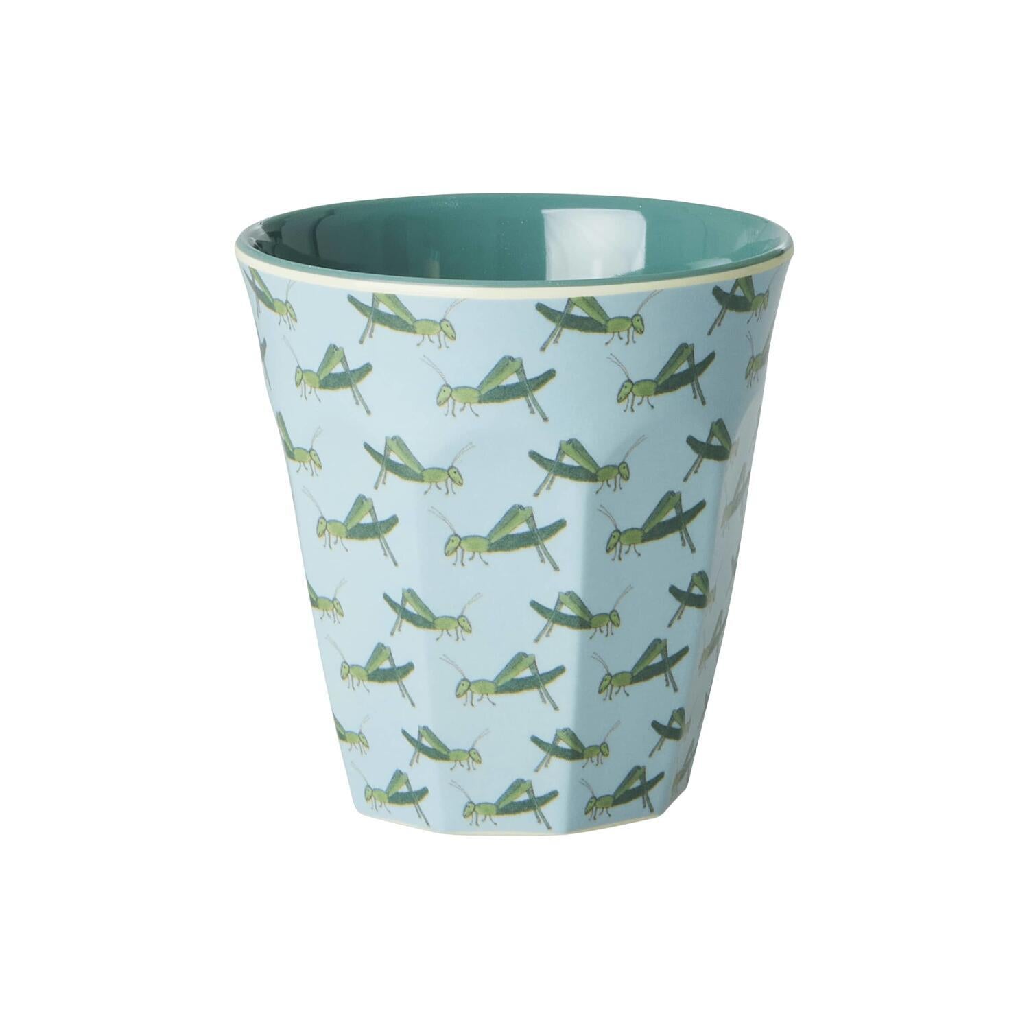 Melamin Tasse "Happy Forest" - Set 6-tlg. (Blau/Bunt)