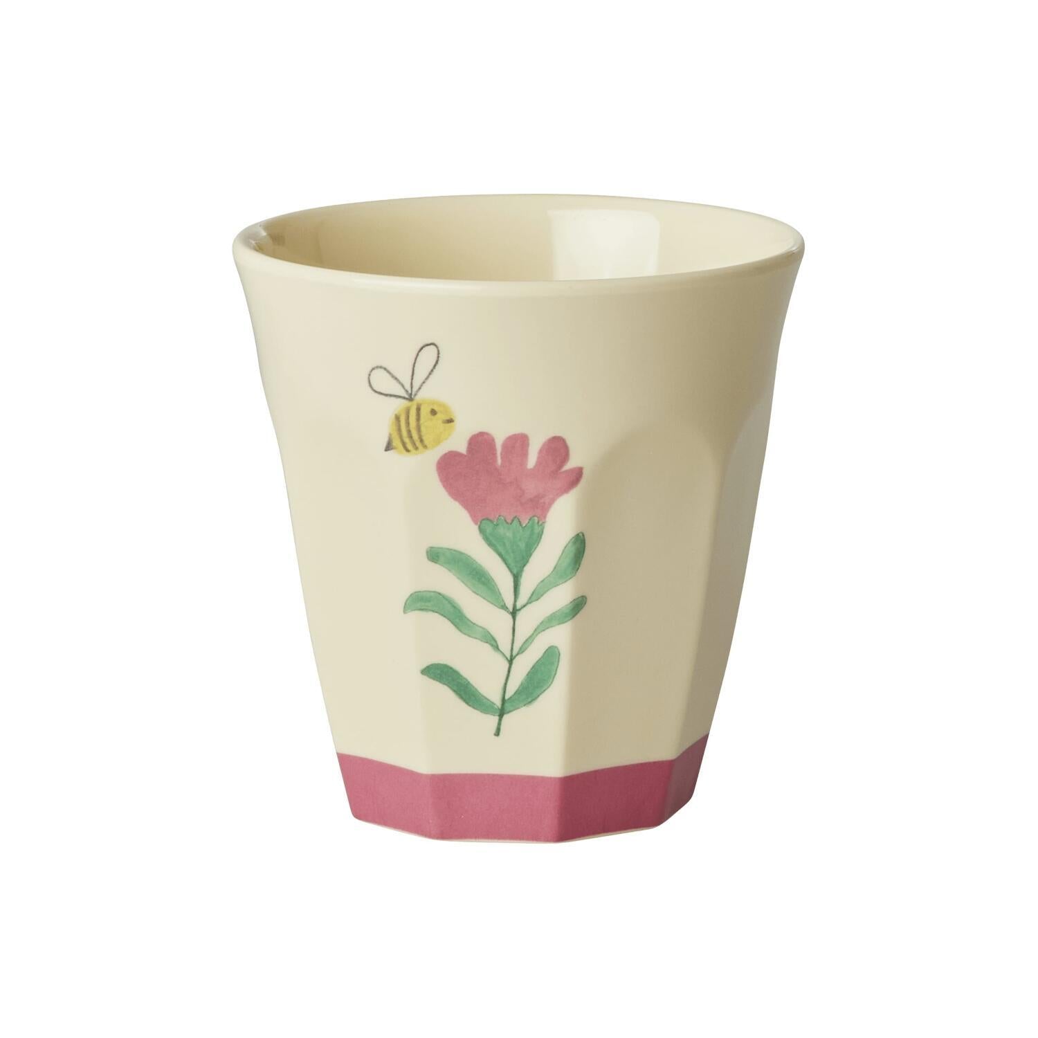 Melamin Tasse "Happy Forest" - Set 6-tlg. (Pink/Bunt)