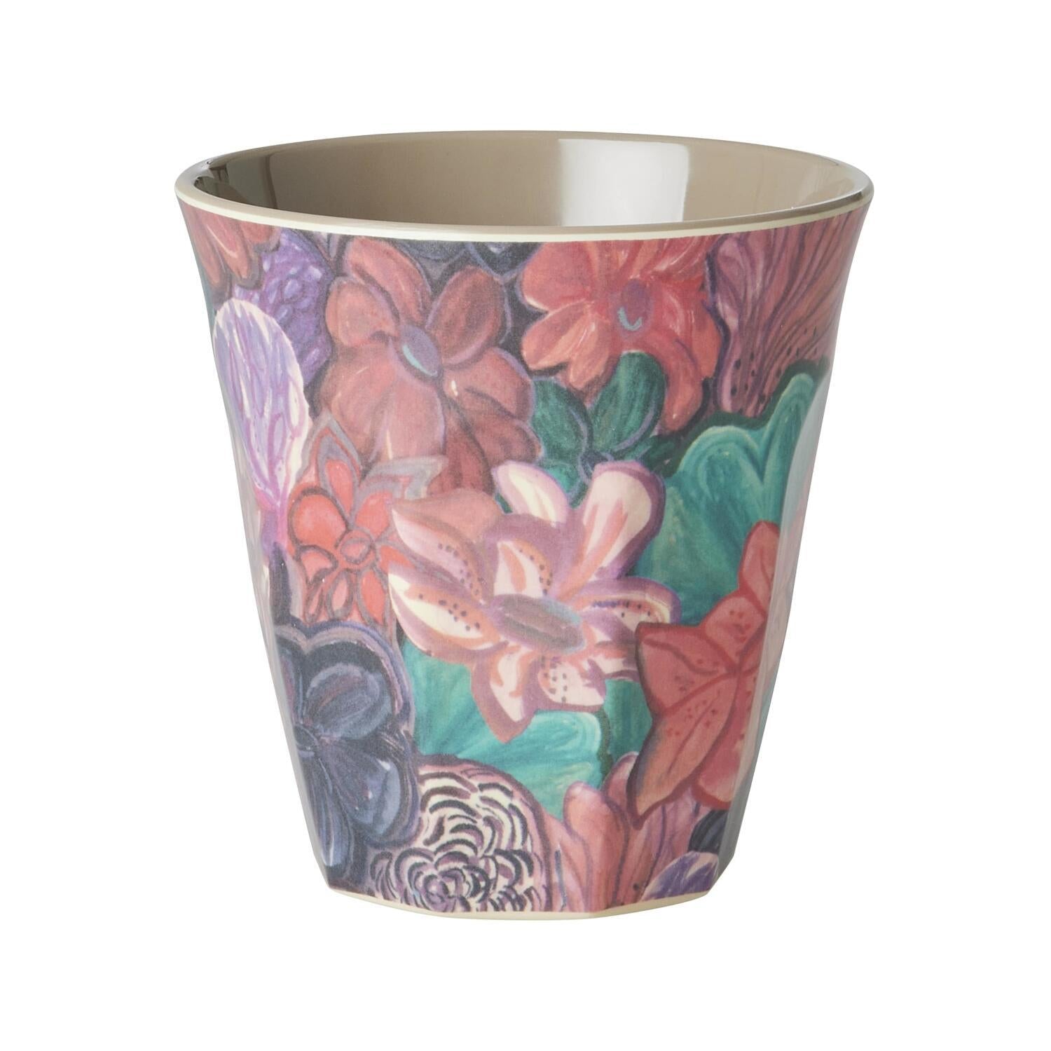 Melamin Tasse "Forest Flower" - 250 ml (Bunt)