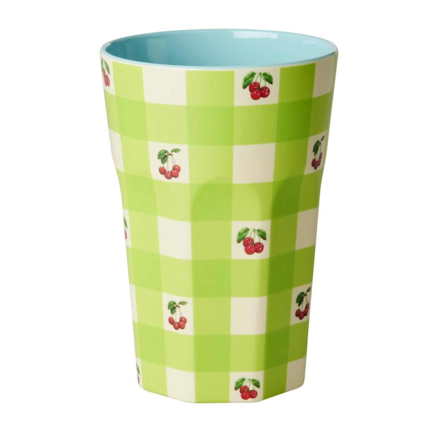 Melamin Becher "Love Therapy Cherry" - L (Bunt)