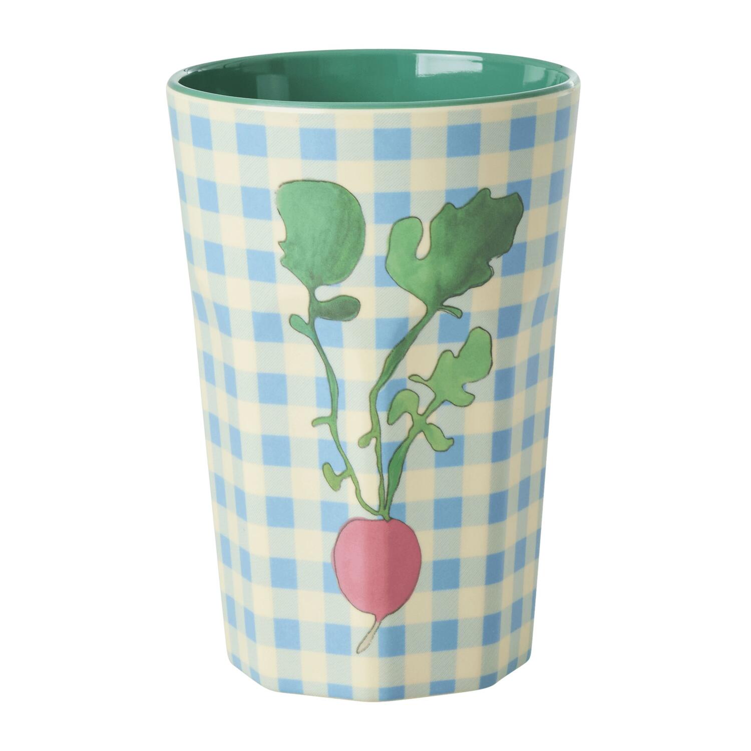 Melamin Becher "Ravishing Radish" - L (Bunt)