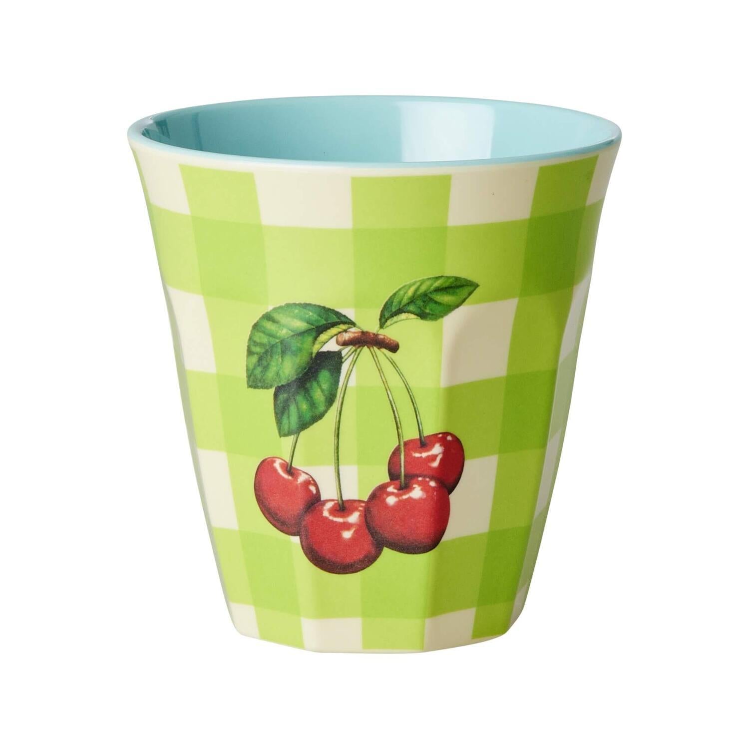 Melamin Becher "Love Therapy Cherry" - M (Bunt)