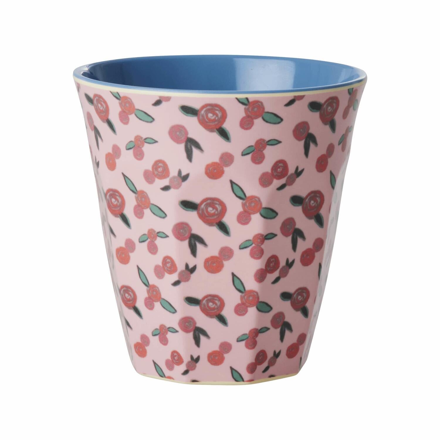 Melamin Tasse "A Rose is A Rose" - 250 ml (Bunt)