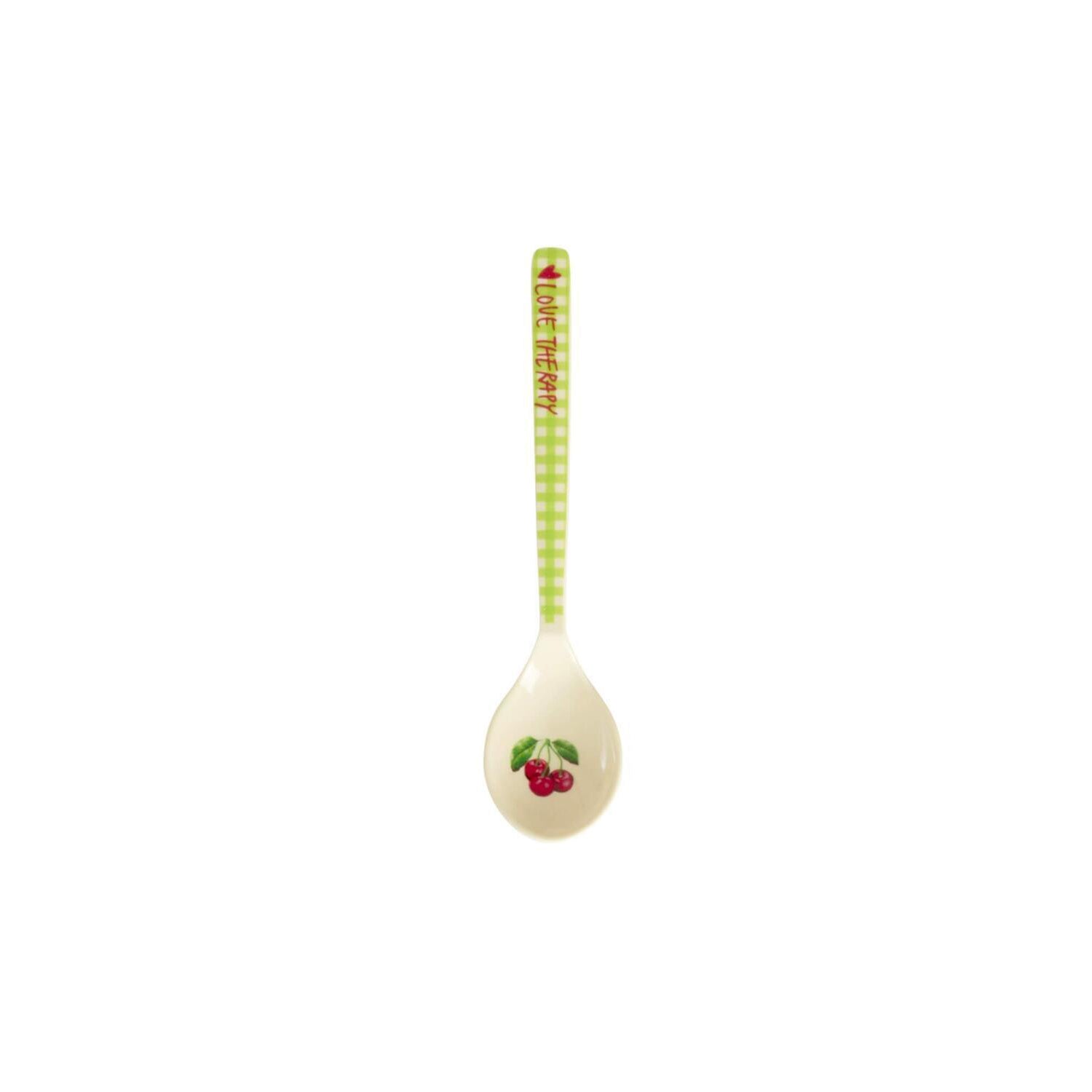 Melamin Teelöffel "Love Therapy Cherry" - 14,5 cm (Bunt)