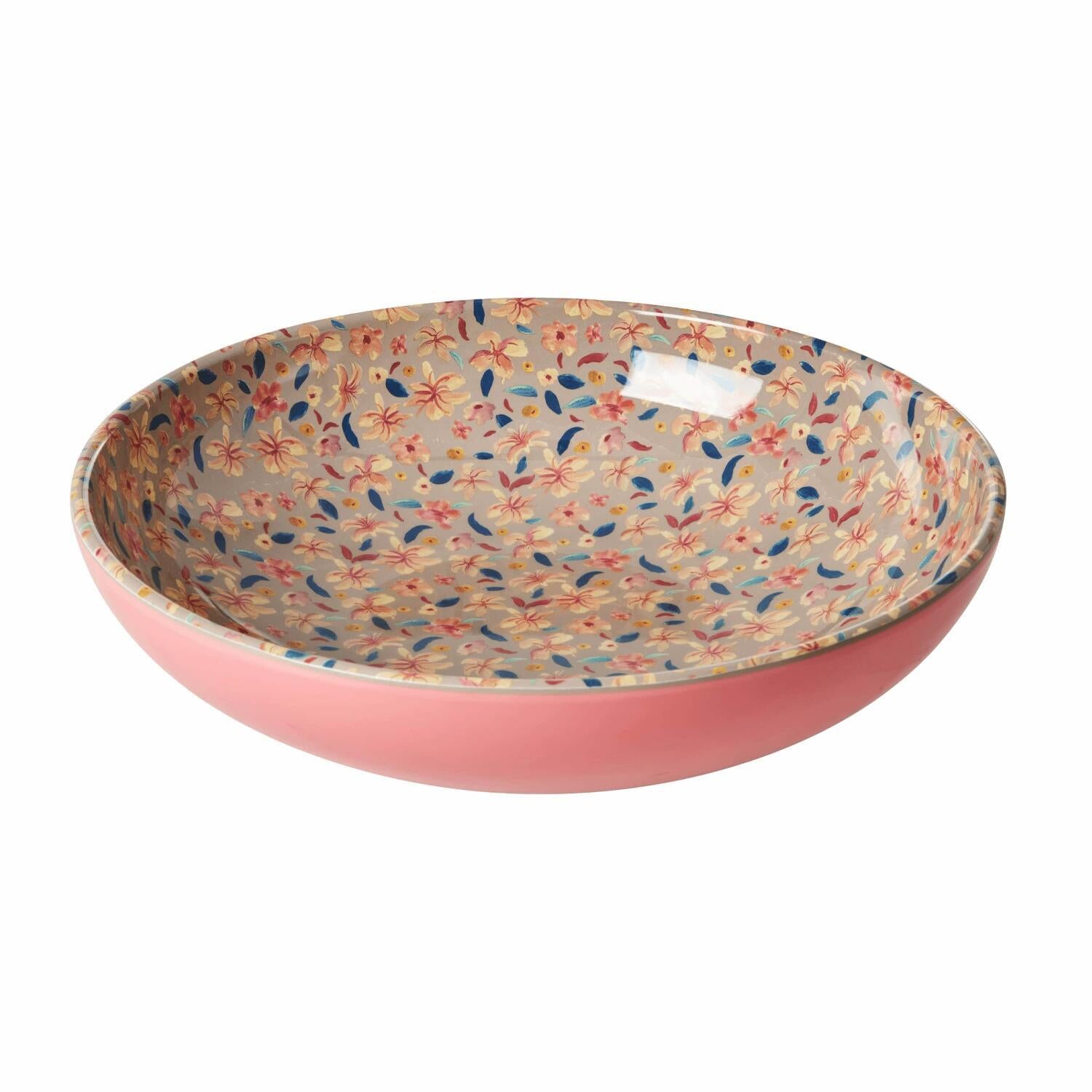 Melamin Salatschüssel "Sandy Flower" - 2,5 l (Bunt)