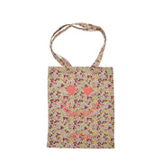 Einkaufstasche "FLOWER & Happy Earth Print" (Rot)