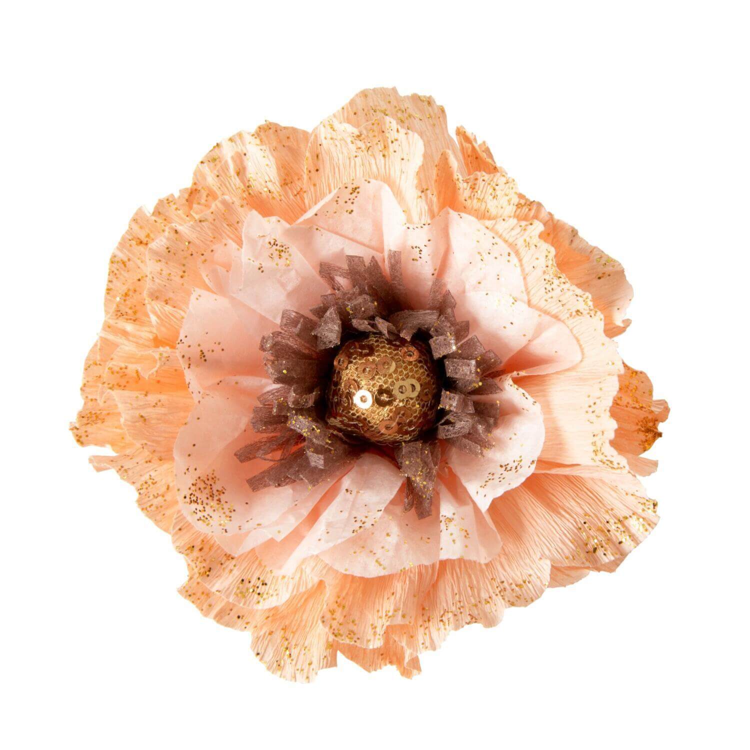 Kunstblumen aus Seidenpapier im 6er-Set - Groß (Bunt) Rice