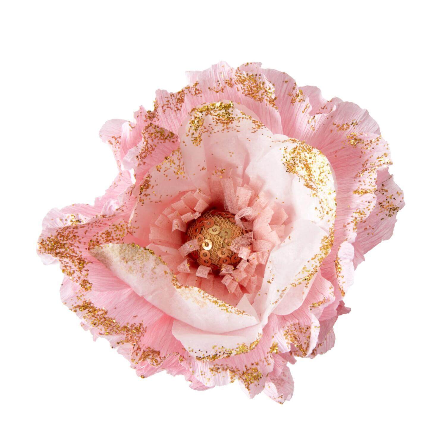 Kunstblumen aus Seidenpapier im 6er-Set - Groß (Bunt) Rice