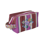 Beuteltasche aus recyceltem Plastik "Flower" - L (Bunt)
