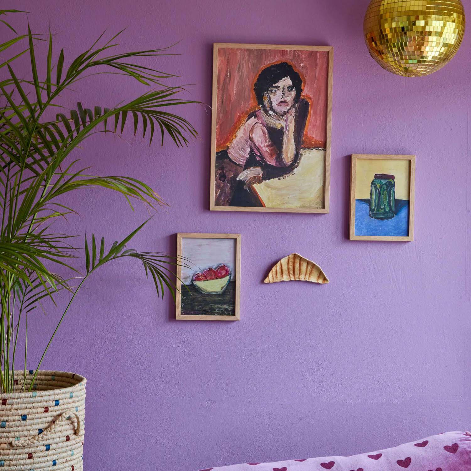 Poster "With Nice Lady" - A3 (Bunt)