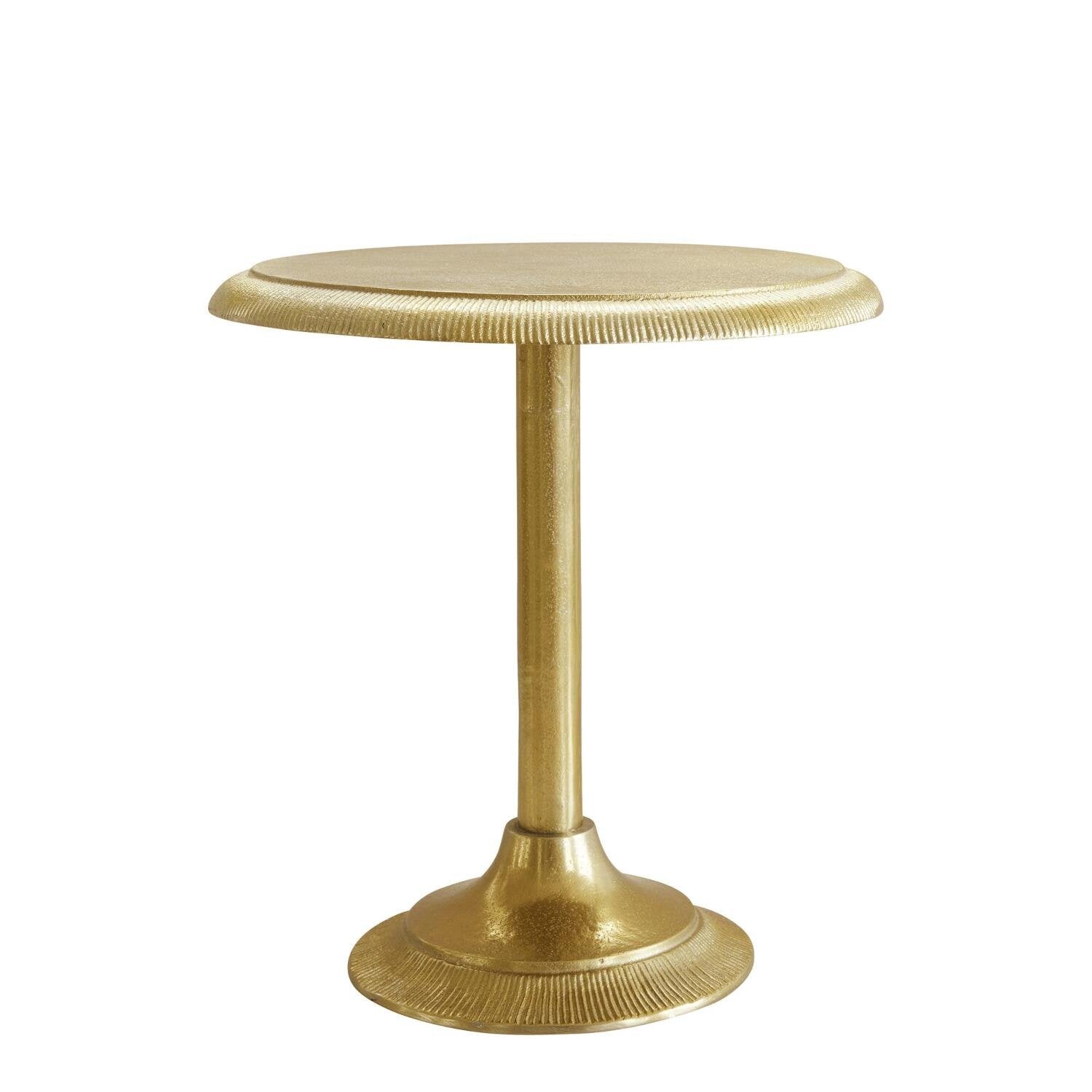 Beistelltisch rund "Knock Down" - 37x41 cm (Gold)