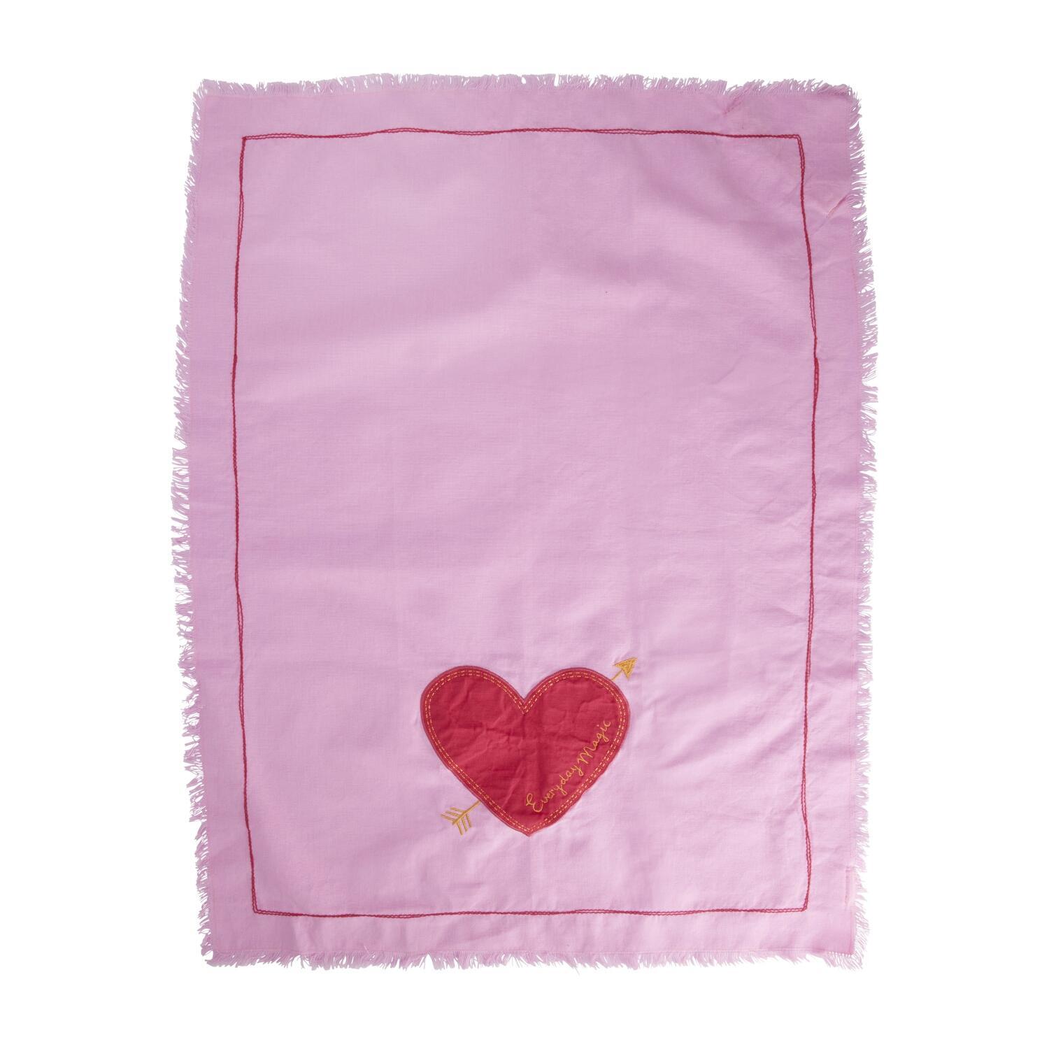 Geschirrtuch "Everyday Magic" (Pink/Rot)