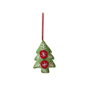 Anhänger "Christmas Tree" - 6,5x10,5 cm (Grün)