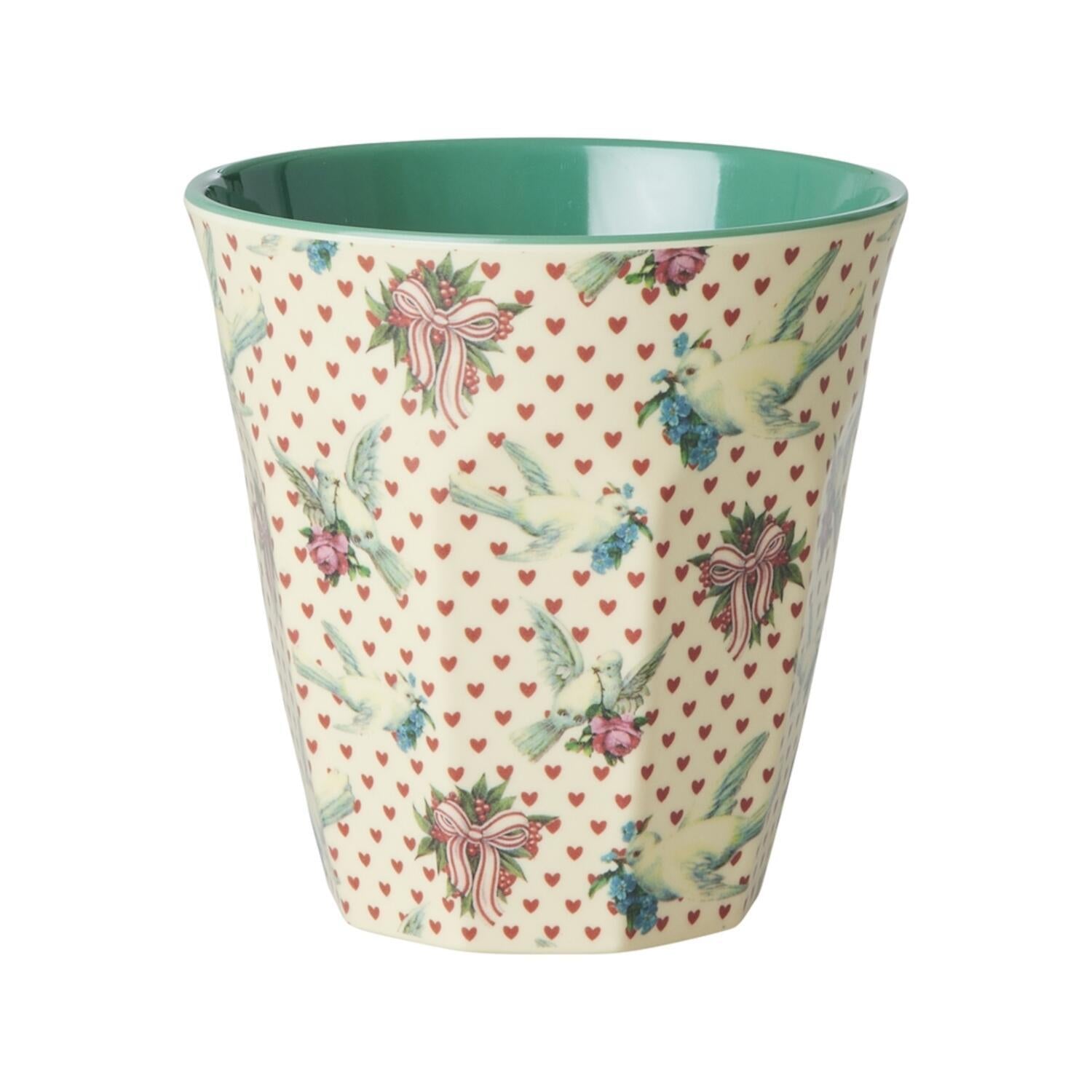 Melamin Becher "Dove" - M (Creme)