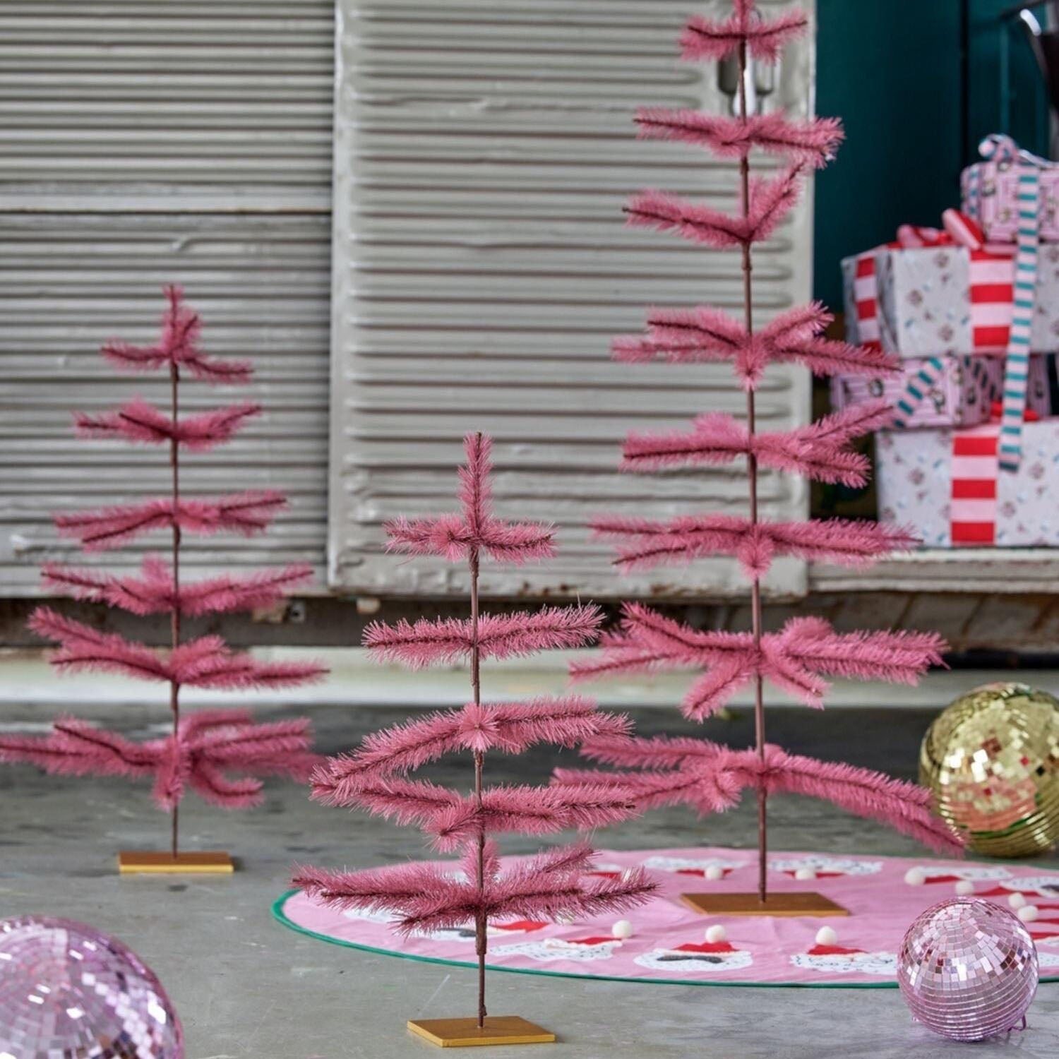 künstlicher Weihnachtsbaum - S (Pink) Rice