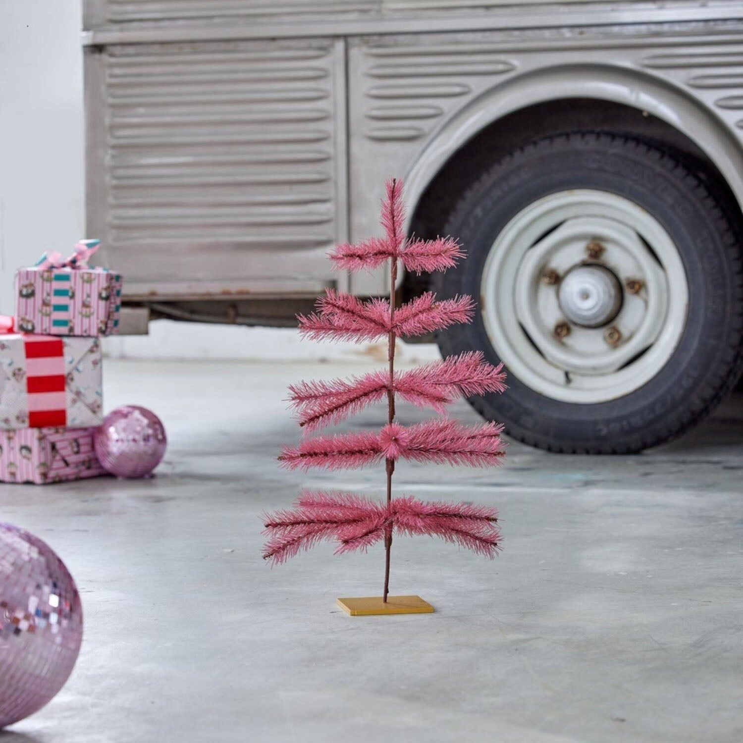 künstlicher Weihnachtsbaum - S (Pink) Rice