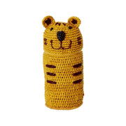 Federmäppchen / Geldbörse "Raffia - Tiger" - 7 cm (Gelb) Rice