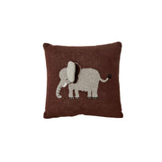 Kinderkissen "Elephant" - S (Chocolate Brown)