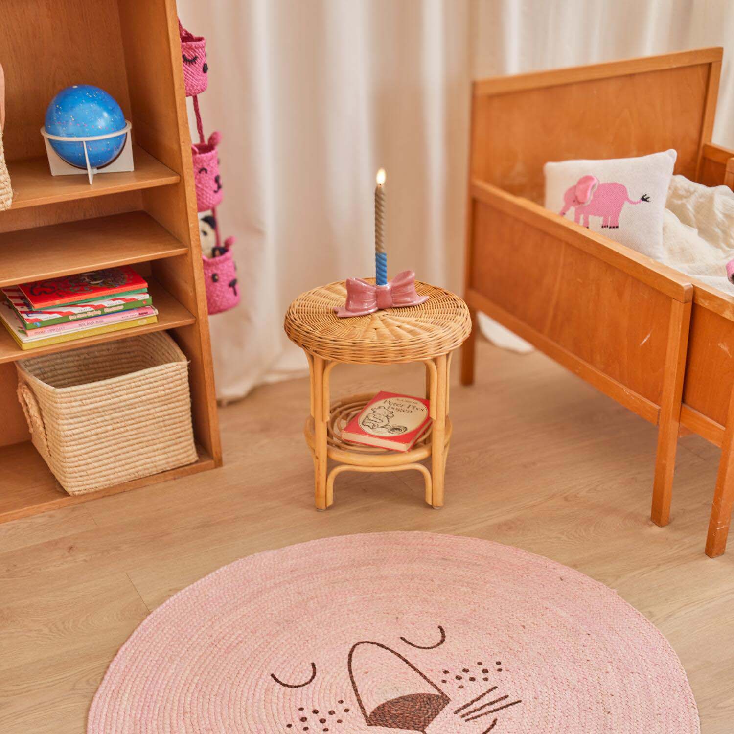 Kinderkissen "Elephant" - S (Pink)