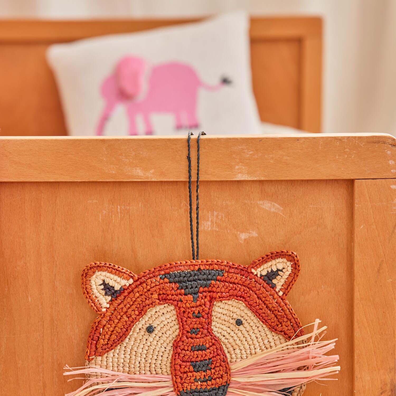 Kinderkissen "Elephant" - S (Pink)