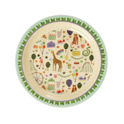 Melamin Kinderteller "Fun Fair" - 22 cm (Mint) Rice