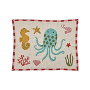 Babydecke "Coral Ocean" - 75x95 cm (Bunt)