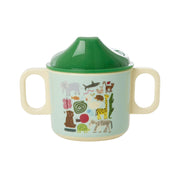 Melamin Babytrinkbecher "Wildlife" - 250 ml (Mint)
