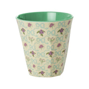 Melamin Becher "Bow and Bouquet" - M (Creme) Rice