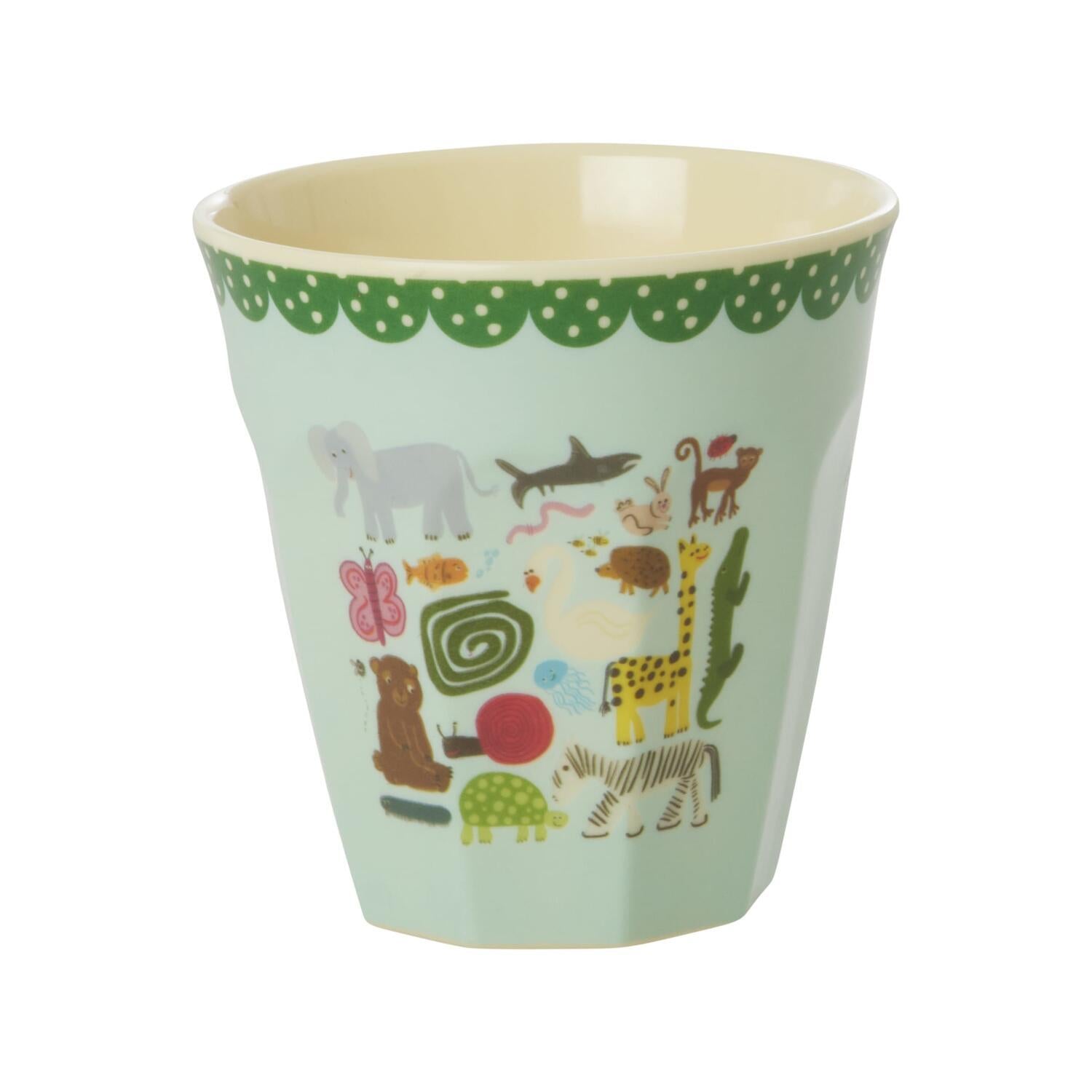 Melamin Becher "Wildlife" - M (Mint)