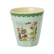 Melamin Becher "Wildlife" - M (Mint)