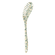 Melamin Pasta Löffel "Summer Bloom" - 32 cm (Creme/Blau)