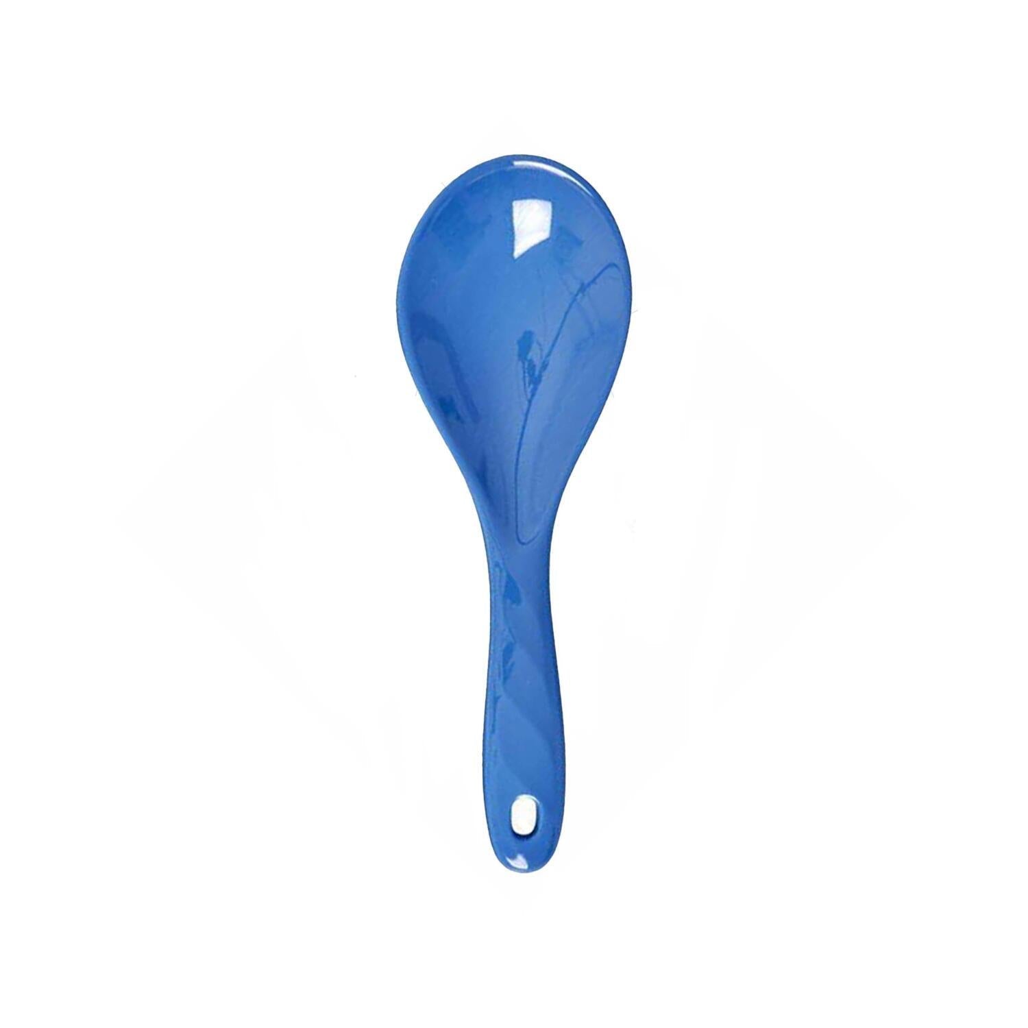 Melamin Salat-Löffel - 21 cm (Blau) Rice