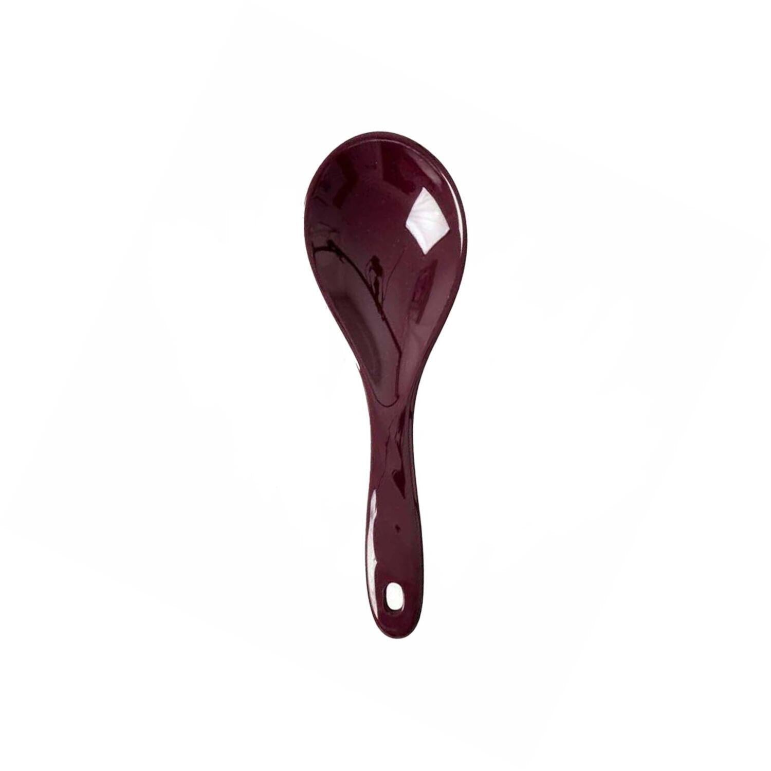 Melamin Salat-Löffel - 21 cm (Bordeaux) Rice