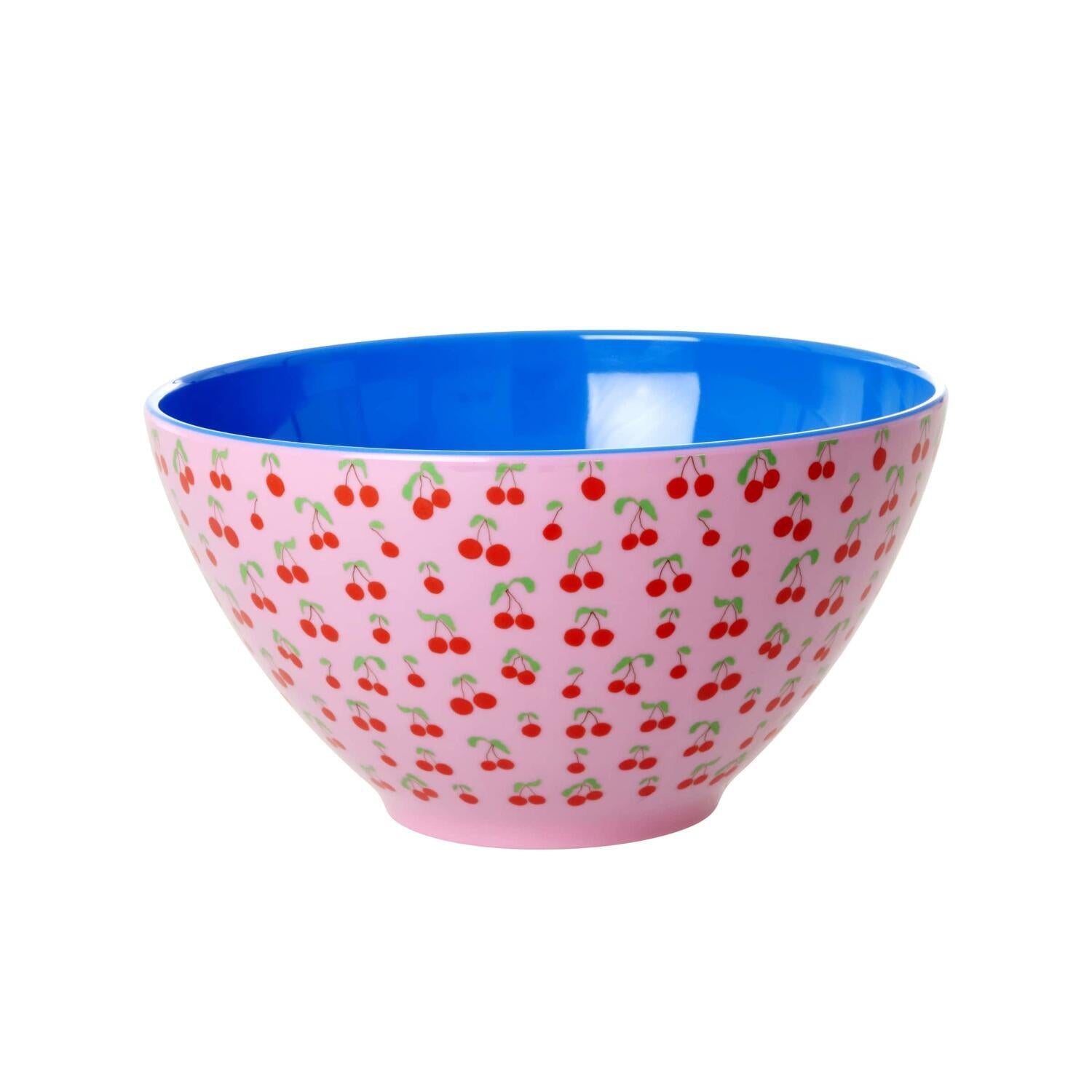 Melamin Salatschüssel "Cherry Love" - 2,5 l (Pink)