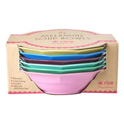 Melamin Suppenschale "Show Your True Colors" im 6er-Set - 400 ml (Bunt)