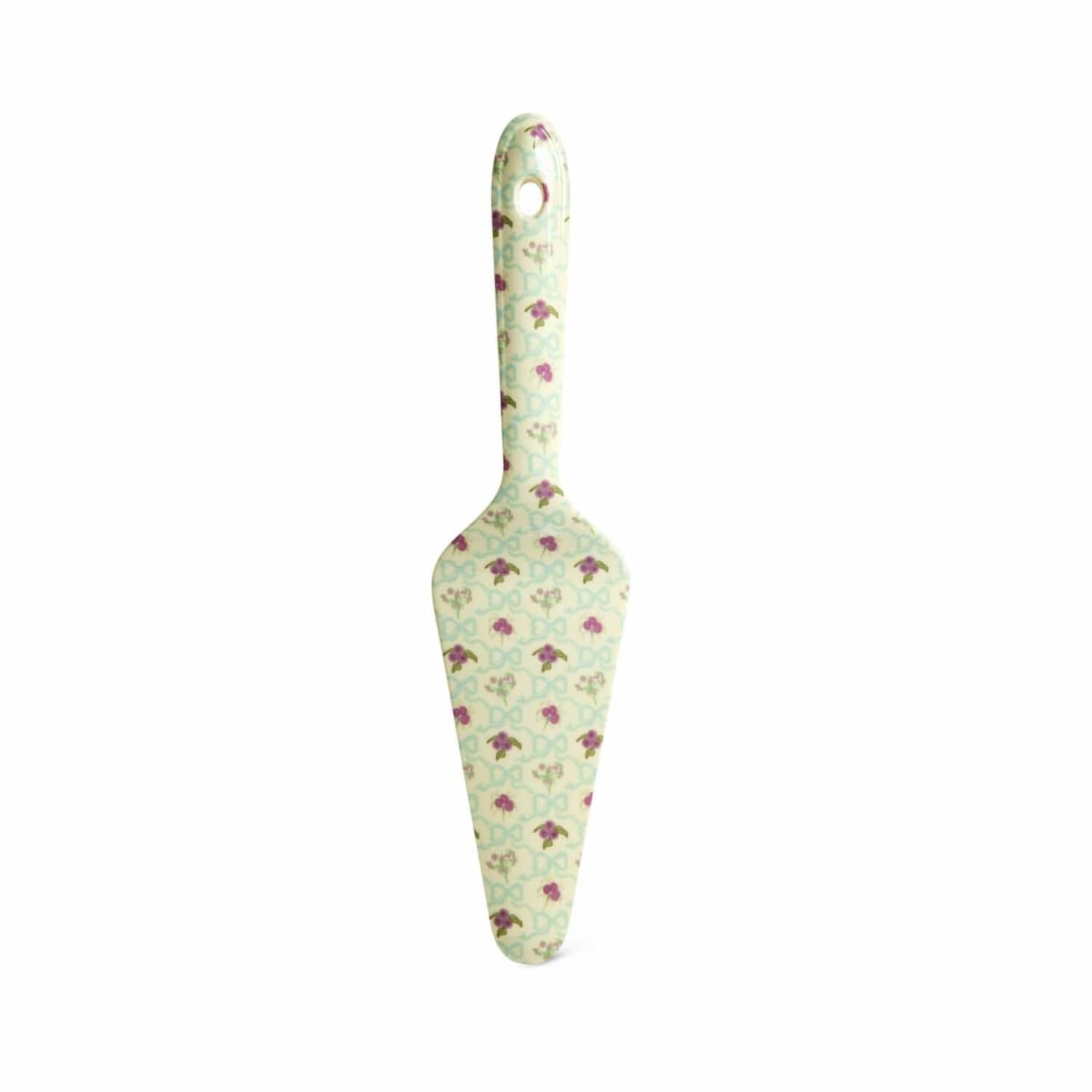 Melamin Tortenheber "Bow and Bouquet" - 26 cm (Creme)